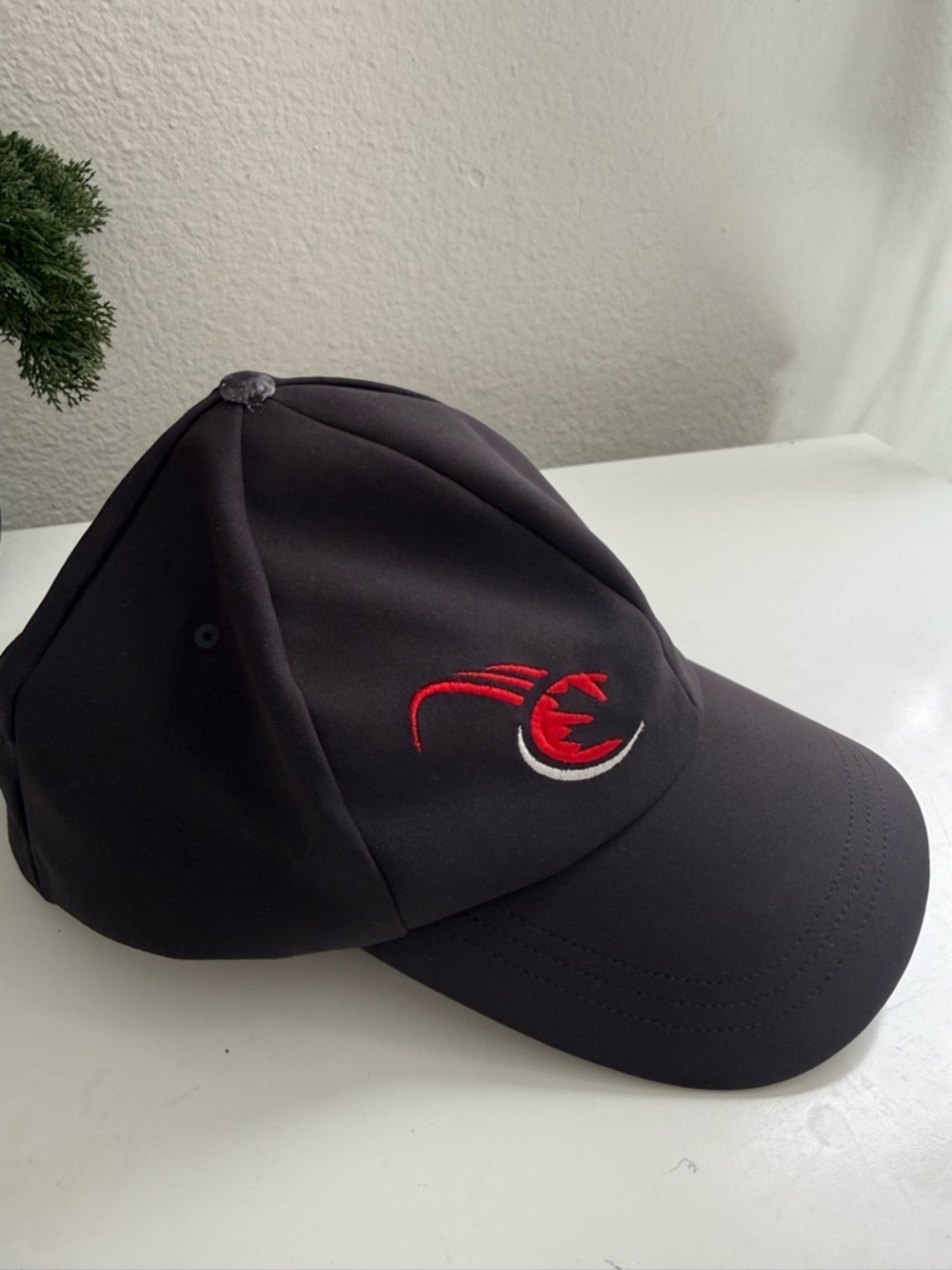 lululemon athletica Black Baseball Cap with White Logo Details